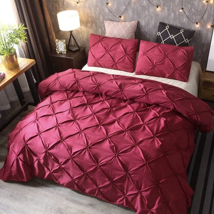 Pinch Pleat Duvet Cover Set — view 5